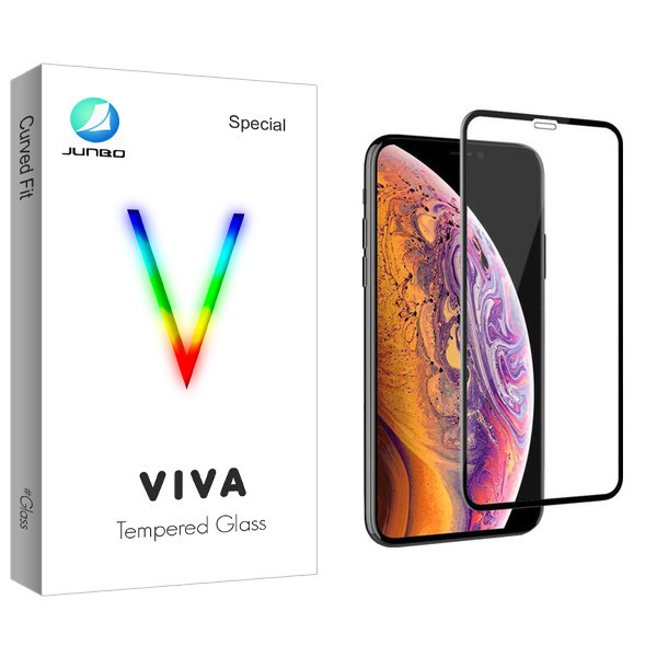 محافظ صفحه نمایش جانبو مدل Viva Glass مناسب برای گوشی موبایل اپل Iphone XS MAX