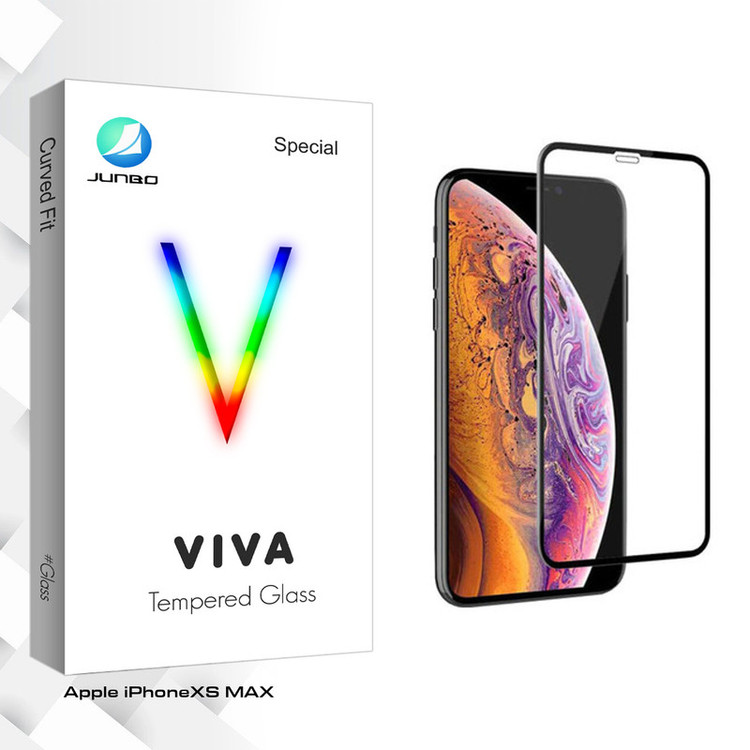 محافظ صفحه نمایش جانبو مدل Viva Glass مناسب برای گوشی موبایل اپل Iphone XS MAX