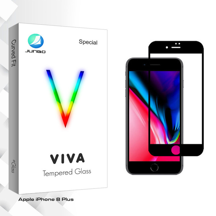 محافظ صفحه نمایش جانبو مدل Viva Glass مناسب برای گوشی موبایل اپل iPhone 8 Plus