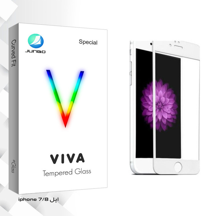 محافظ صفحه نمایش جانبو مدل Viva Glass مناسب برای گوشی موبایل اپل iPhone 7/8