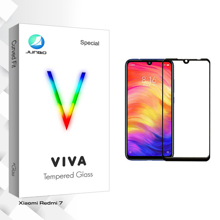 محافظ صفحه نمایش جانبو مدل Viva Glass مناسب برای گوشی موبایل شیائومی Redmi 7