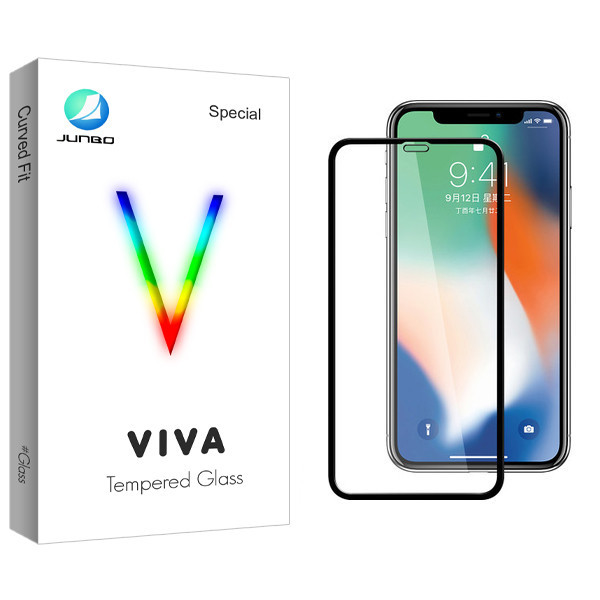 محافظ صفحه نمایش جانبو مدل Viva Glass مناسب برای گوشی موبایل اپل Iphone X