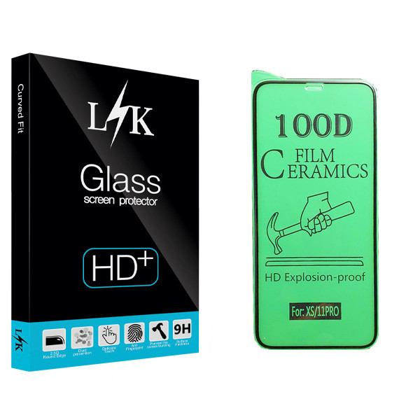 محافظ صفحه نمایش سرامیکی ال کی مدل +LITE مناسب برای گوشی موبایل اپل iPhone 11 Pro