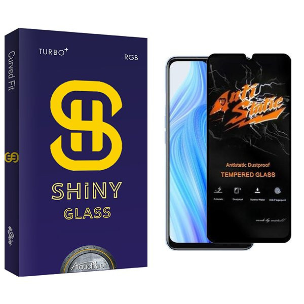 محافظ صفحه نمایش آتوچبو مدل Shiny Antistatic مناسب برای گوشی موبایل ریلمی 10T