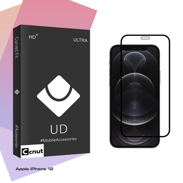 محافظ صفحه نمایش کوکونات مدل UD Black مناسب برای گوشی موبایل اپل iPhone 12