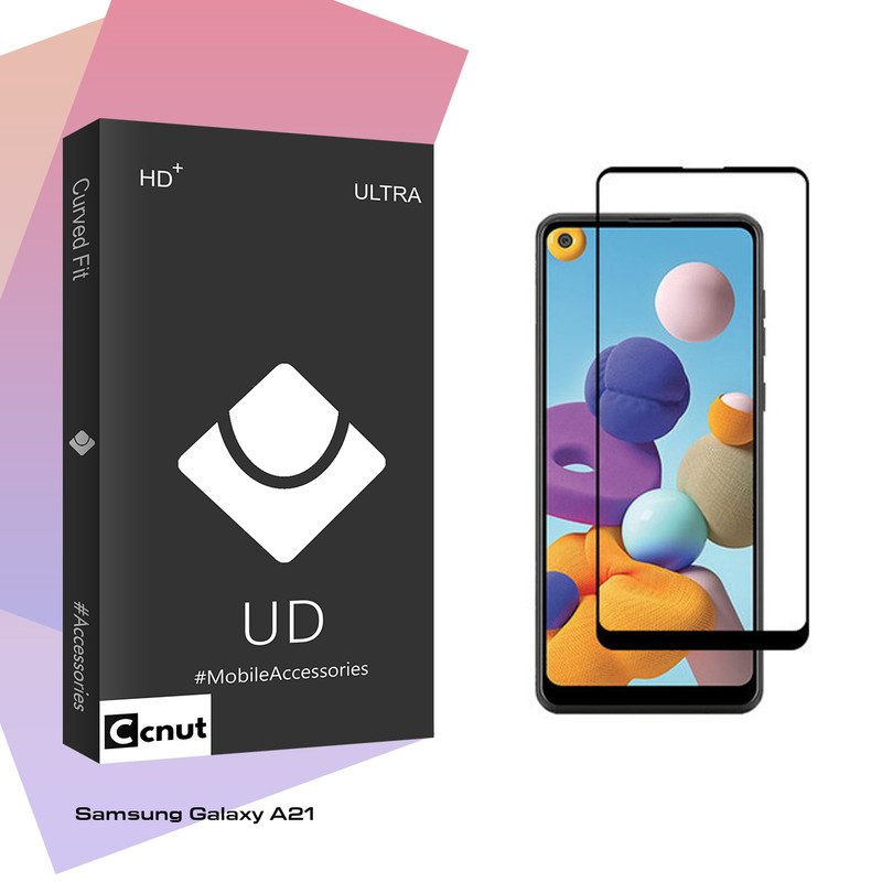 محافظ صفحه نمایش کوکونات مدل UD Black مناسب برای گوشی موبایل سامسونگ Galaxy A21