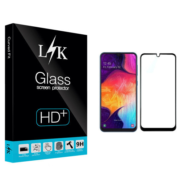 محافظ صفحه نمایش ال کی مدل +LITE مناسب برای گوشی موبایل سامسونگ Galaxy A10