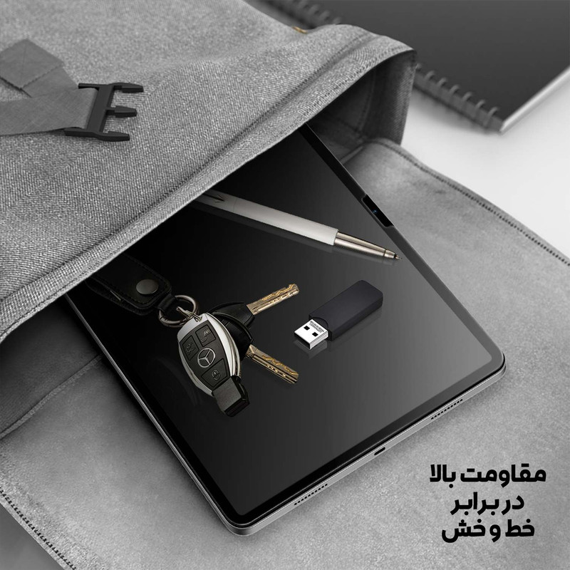 محافظ صفحه نمایش مات بادیگارد مدل Matte Tab مناسب برای تبلت اپل iPad Pro 13 M4 2024