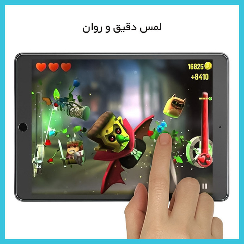 محافظ صفحه نمایش گیمینگ راک اسپیس مدل HyGAM مناسب برای تبلت سامسونگ Galaxy Tab A 10.5