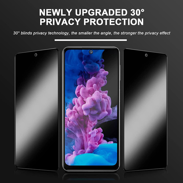 محافظ صفحه نمایش حریم شخصی بادیگارد مدل PS مناسب برای گوشی موبایل سامسونگ Galaxy A51 / A52 / A53