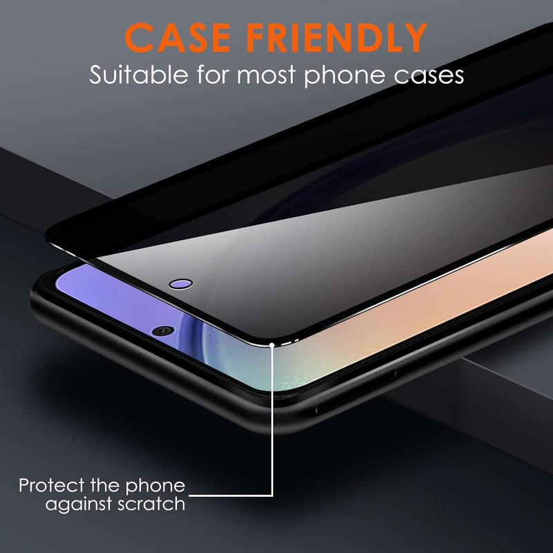 محافظ صفحه نمایش حریم شخصی بادیگارد مدل PS مناسب برای گوشی موبایل سامسونگ Galaxy A51 / A52 / A53
