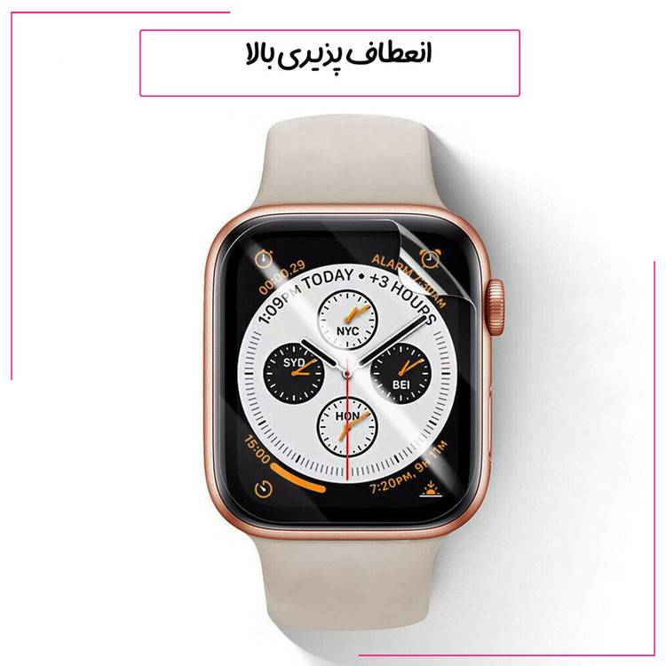 محافظ صفحه نمایش نانو گلس استار مدل MTBWS مناسب برای اپل واچ series 10 46 mm