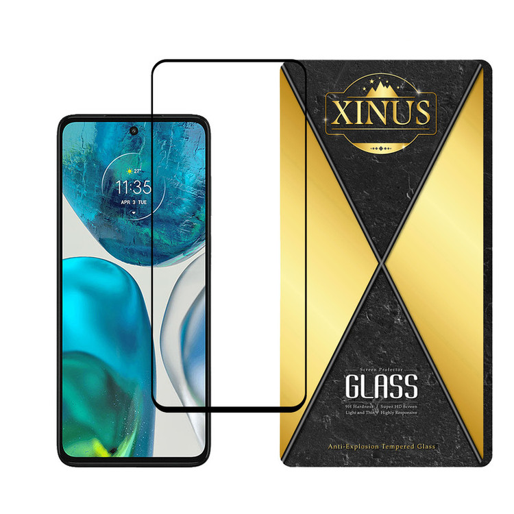 محافظ صفحه نمایش فول ژینوس مدل FULPLUSX مناسب برای گوشی موبایل موتورولا Moto G52
