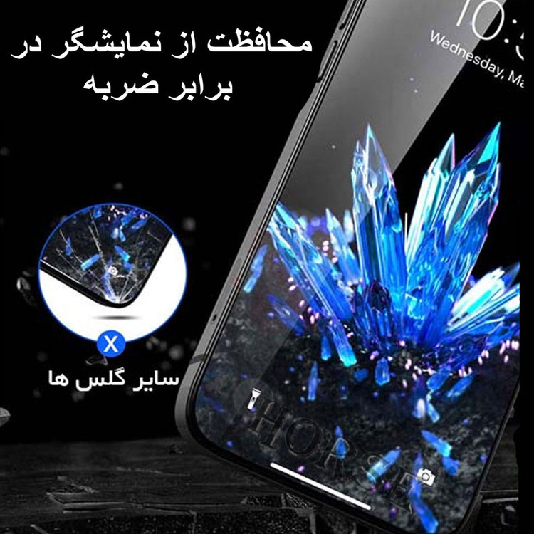 محافظ صفحه نمایش سرامیکی حریم شخصی هورس مدل PRCH مناسب برای گوشی موبایل سامسونگ Galaxy A53 5G