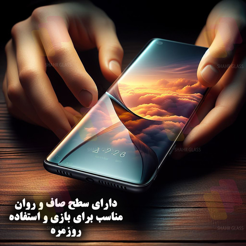 محافظ صفحه نمایش شهر گلس مدل UVNANOMTBSH مناسب برای گوشی موبایل شیائومی Mi 10 5G / Mi 10 Pro 5G به همراه محافظ پشت گوشی