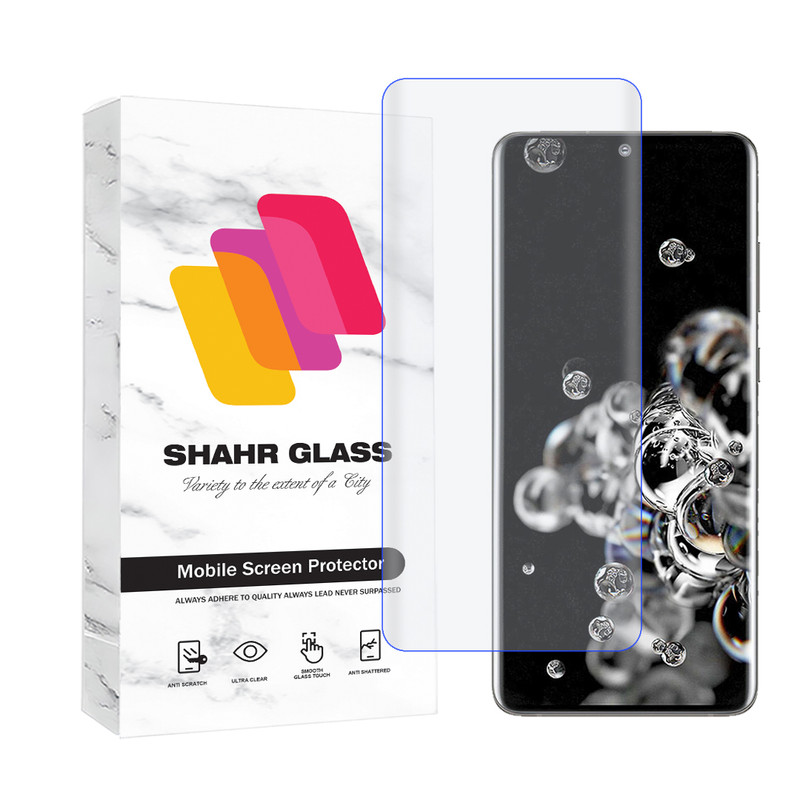 محافظ صفحه نمایش یووی شهر گلس مدل UVLIGHTSH مناسب برای گوشی موبایل سامسونگ Galaxy S20 Ultra 5G