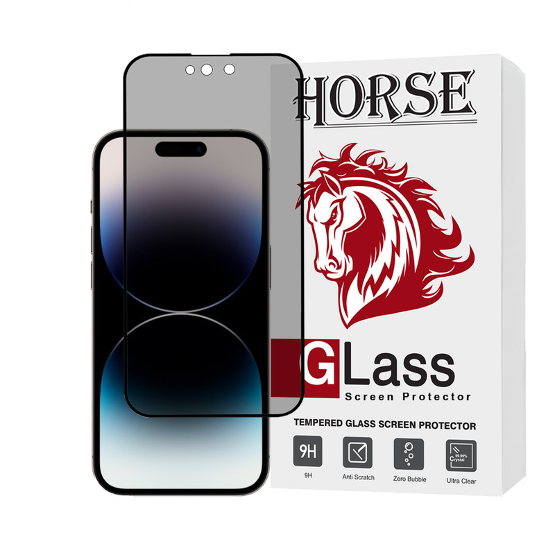 محافظ صفحه نمایش حریم شخصی هورس مدل CERPRIVH مناسب برای گوشی موبایل اپل iPhone 14 Pro