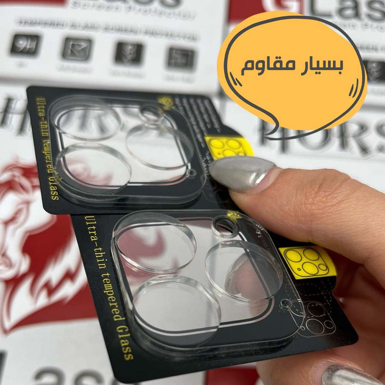 محافظ لنز دوربین هورس مدل 3DLNZSLHO مناسب برای گوشی موبایل اپل iPhone 12 Pro Max