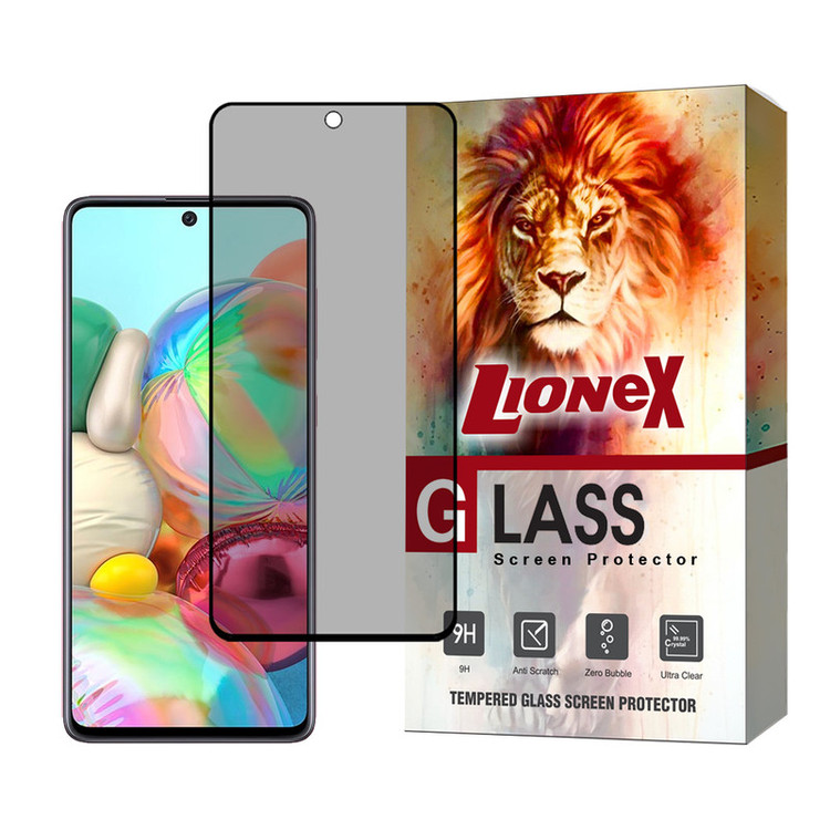 محافظ صفحه نمایش حریم شخصی لایونکس مدل PRIVFULLL مناسب برای گوشی موبایل شیائومی Redmi Note 12 Pro 4G / Note 12 Pro 5G / Note 12 Pro Plus / Poco X5 Pro