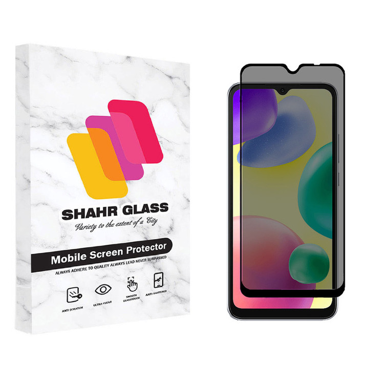 محافظ صفحه نمایش شهر گلس حریم شخصی مدل PRV مناسب برای گوشی موبایل شیائومی Redmi 10A