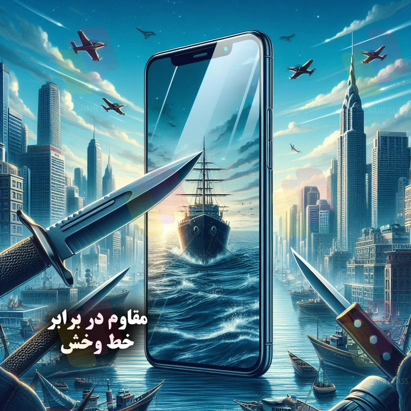 محافظ صفحه نمایش شهر گلس مدل SHIPS مناسب برای گوشی موبایل شیائومی Redmi Note 10 4G / Note 10S / Note 11 4G / Note 11S 4G