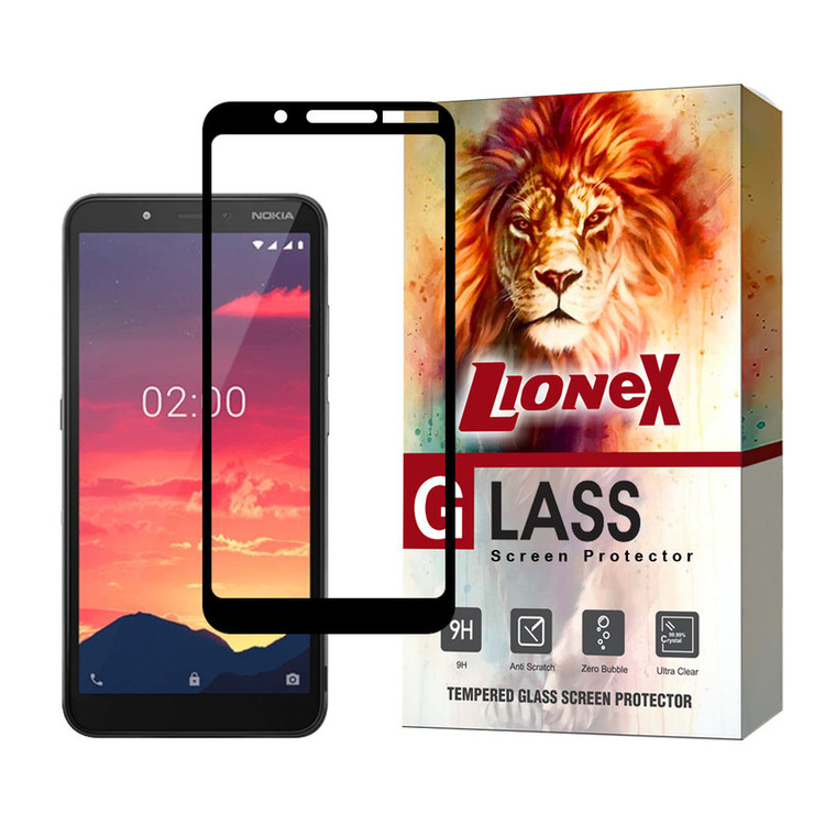 محافظ صفحه نمایش لایونکس مدل FULO مناسب برای گوشی موبایل نوکیا C2
