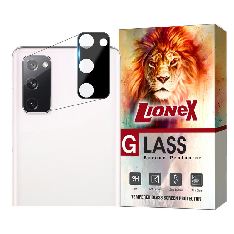 محافظ لنز دوربین لایونکس مدل LENSFUL مناسب برای گوشی موبایل سامسونگ Galaxy S20 FE 4G / S20 FE 5G / S20 FE 2022