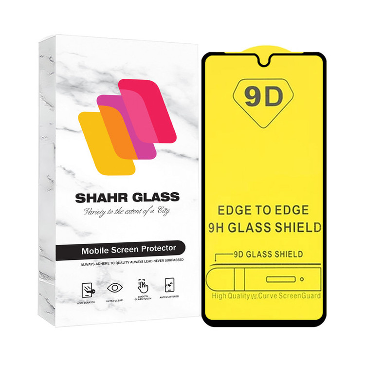 محافظ صفحه نمایش شهر گلس مدل FULLSH مناسب برای گوشی موبایل هوآوی Y6 2019 / Y6 Pro 2019 / Y6s
