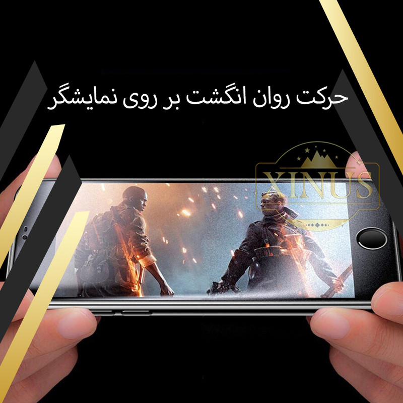 محافظ صفحه نمایش سرامیکی مات ژینوس مدل MCERAMX مناسب برای گوشی موبایل شیائومی Redmi Note 12 Pro 4G