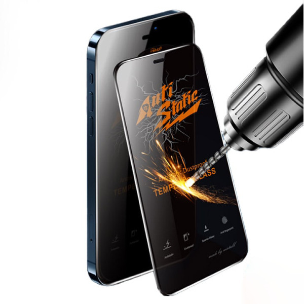محافظ صفحه نمایش انتی استاتیک ژینوس مدل ANTIDUSTX مناسب برای گوشی موبایل اپل iPhone 14 Pro Max
