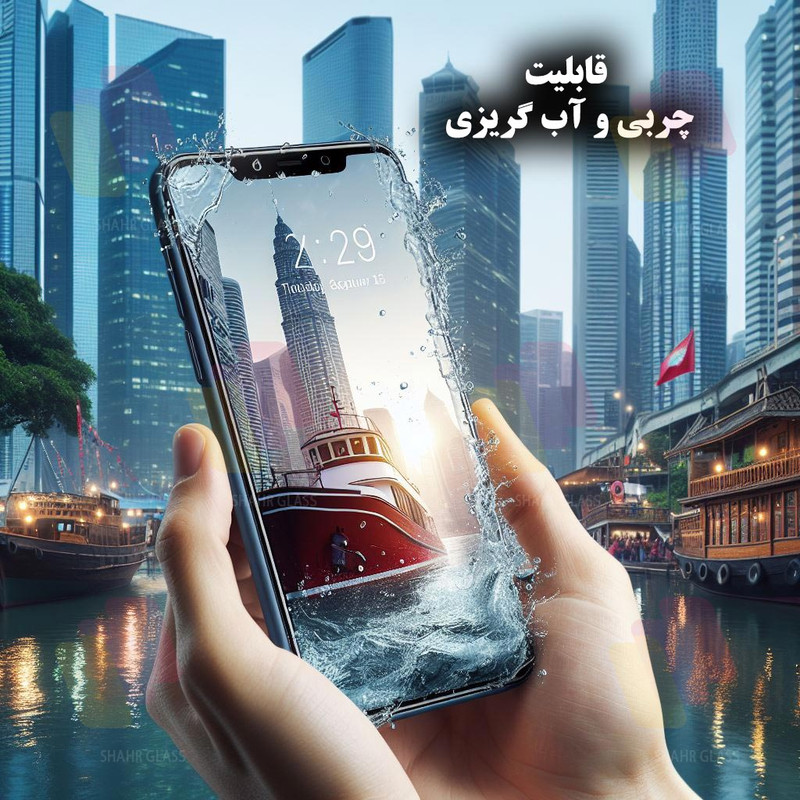 محافظ صفحه نمایش سوپردی شهر گلس مدل SHIPS مناسب برای گوشی موبایل سامسونگ Galaxy A70 / A70s