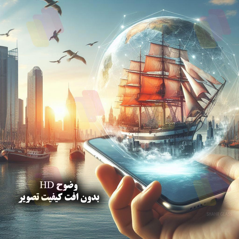 محافظ صفحه نمایش سوپردی شهر گلس مدل SHIPS مناسب برای گوشی موبایل سامسونگ Galaxy A70 / A70s