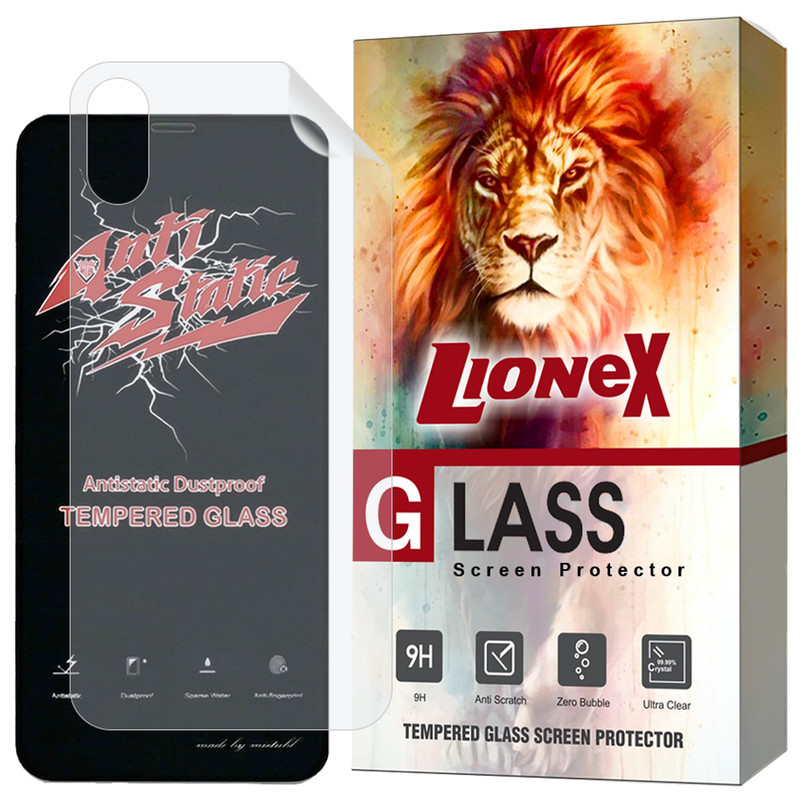 محافظ صفحه نمایش لایونکس مدل ANNL مناسب برای گوشی موبایل اپل iPhone XS / iPhone X به همراه محافظ پشت گوشی