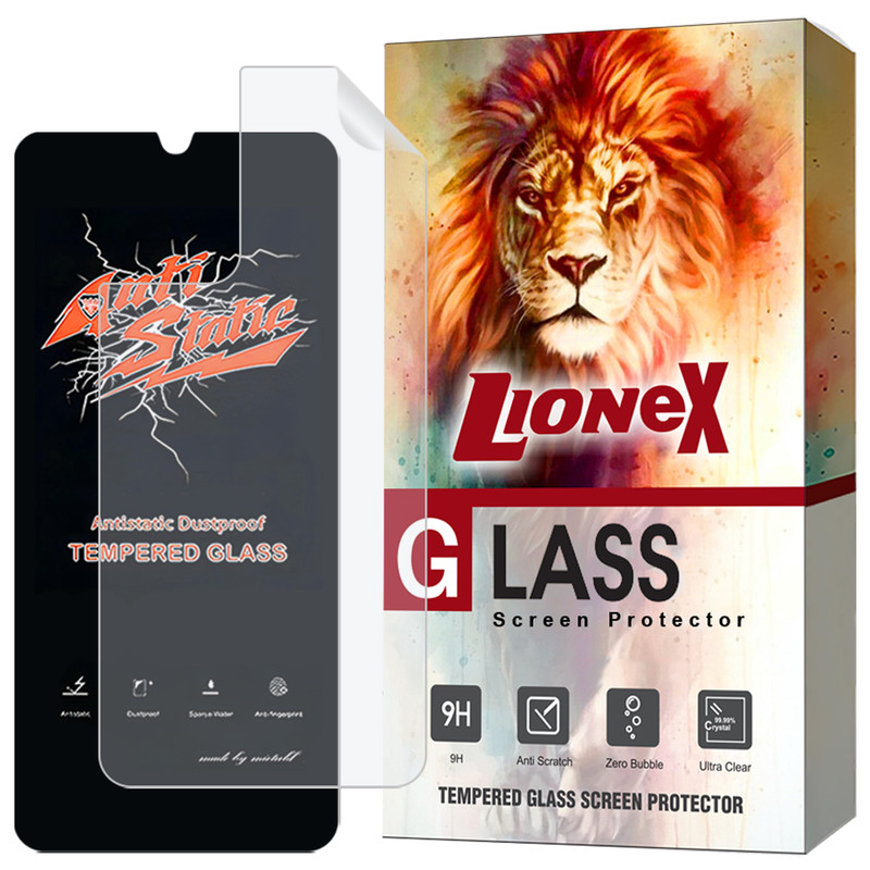 محافظ صفحه نمایش لایونکس مدل ANNL مناسب برای گوشی موبایل سامسونگ Galaxy A33 5G به همراه محافظ پشت گوشی