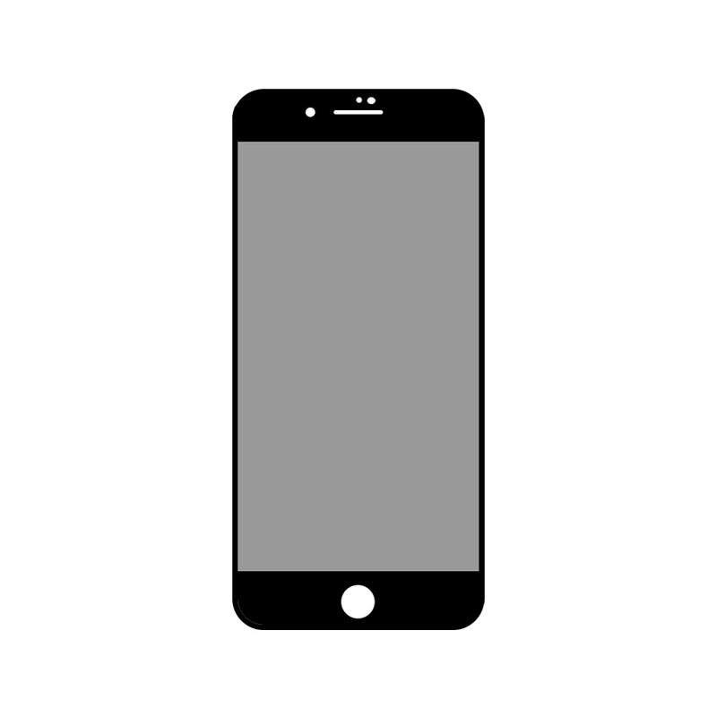 محافظ صفحه نمایش حریم شخصی شهر گلس مدل FULLPRIV مناسب برای گوشی موبایل اپل iPhone 7 Plus / iPhone 8 Plus
