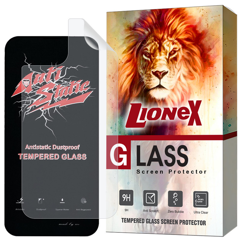 محافظ صفحه نمایش لایونکس مدل ANNL مناسب برای گوشی موبایل اپل iPhone 14 Plus به همراه محافظ پشت گوشی