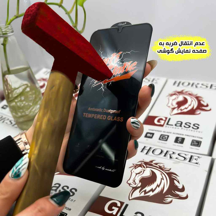 محافظ صفحه نمایش هورس مدل ANNH مناسب برای گوشی موبایل سامسونگ Galaxy A71 4G / A71 5G به همراه محافظ پشت گوشی