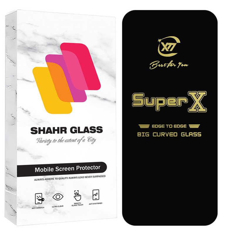 محافظ صفحه نمایش سوپر ایکس شهر گلس مدل SUPXS30 مناسب برای گوشی موبایل اپل iPhone 15 / 16