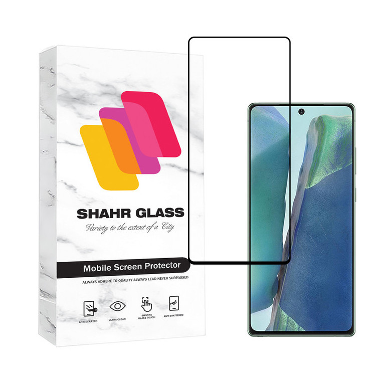 محافظ صفحه نمایش شهر گلس مدل EDGNWSH مناسب برای گوشی موبایل سامسونگ Galaxy Note 20 4G / Galaxy Note 20 5G