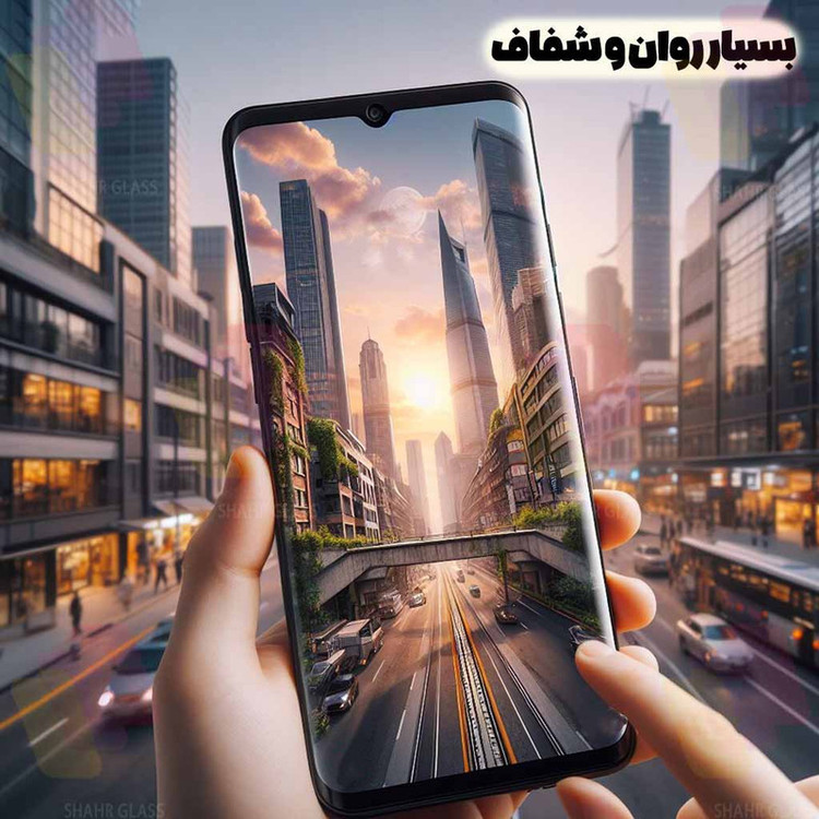 محافظ صفحه نمایش شهر گلس مدل EDGNWSH مناسب برای گوشی موبایل سامسونگ Galaxy Note 20 4G / Galaxy Note 20 5G