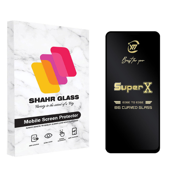 محافظ صفحه نمایش شهر گلس مدل SUPERX مناسب برای گوشی موبایل شیائومی Poco X4 Pro 5G
