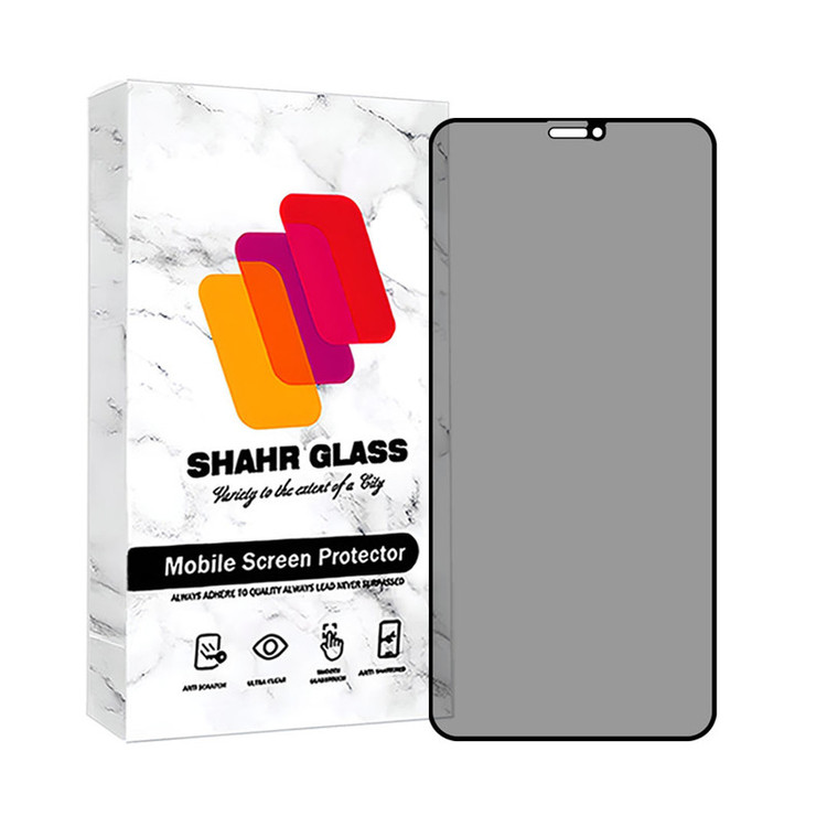 محافظ صفحه نمایش حریم شخصی شهر گلس مدل FULLPRIV مناسب برای گوشی موبایل اپل iPhone 11 / iPhone XR