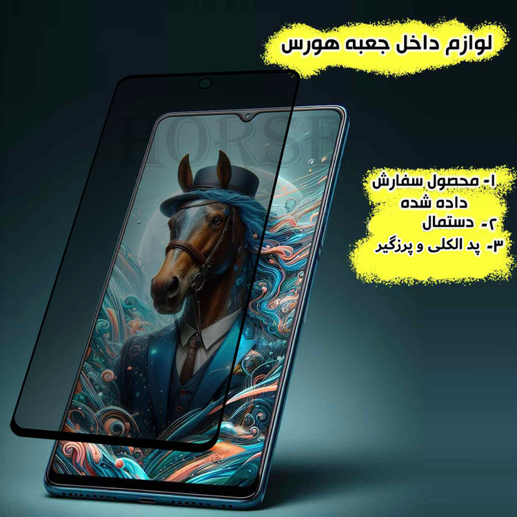 محافظ صفحه نمایش هورس مدل PRIH20 مناسب برای گوشی موبایل سامسونگ Galaxy A06 / Galaxy A07 4G