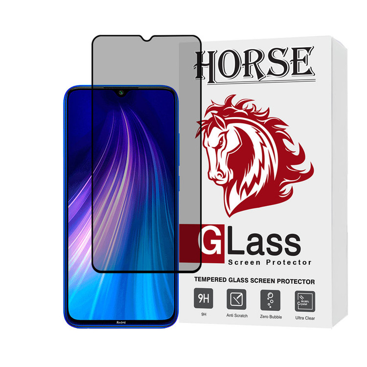 محافظ صفحه نمایش حریم شخصی هورس مدل FHLPRVCHRN مناسب برای گوشی موبایل شیائومی Redmi Note 8 / Redmi Note 8 2021