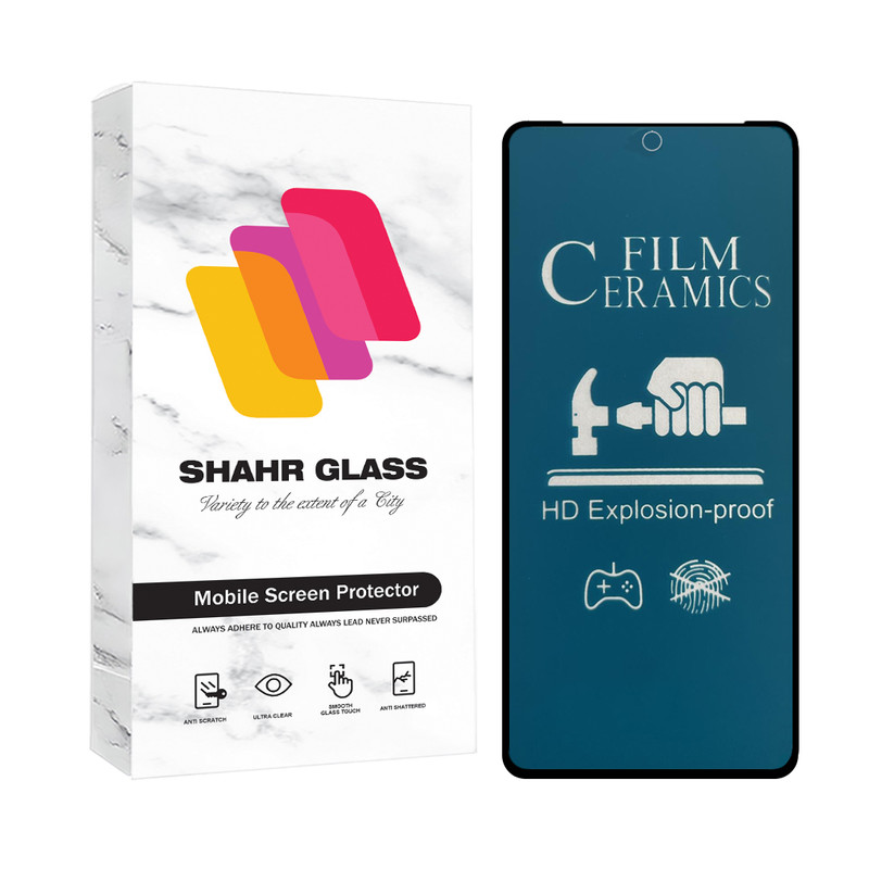 محافظ صفحه نمایش شهر گلس مدل CERAMICSH مناسب برای گوشی موبایل شیائومی Redmi Note 12 Pro 4G / Note 12 Pro 5G / Note 12 Pro Plus / Poco X5 Pro