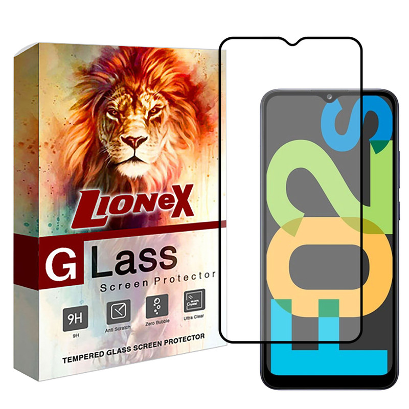 محافظ صفحه نمایش سرامیکی مات لایونکس مدل MCERAMLION مناسب برای گوشی موبایل سامسونگ Galaxy F02s