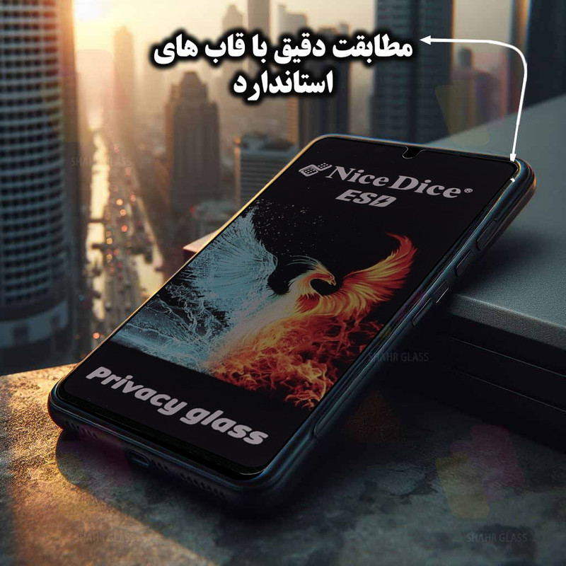 محافظ صفحه نمایش شهر گلس مدل SND7 مناسب برای گوشی موبایل سامسونگ Galaxy M21 2021 / M21s / M31 / M31 Prime / F41 / هوآوی Y8p / Y6p