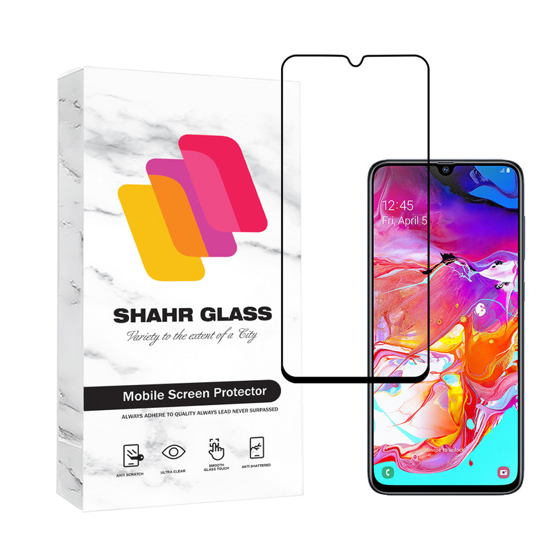 محافظ صفحه نمایش سرامیکی شهر گلس مدل CRMSNWSH مناسب برای گوشی موبایل سامسونگ Galaxy A70s