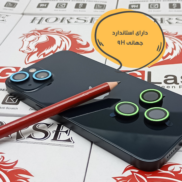 محافظ لنز دوربین هورس مدل SHABRANGH مناسب برای گوشی موبایل سامسونگ Galaxy A14 / A24 / A34 5G / A54 5G