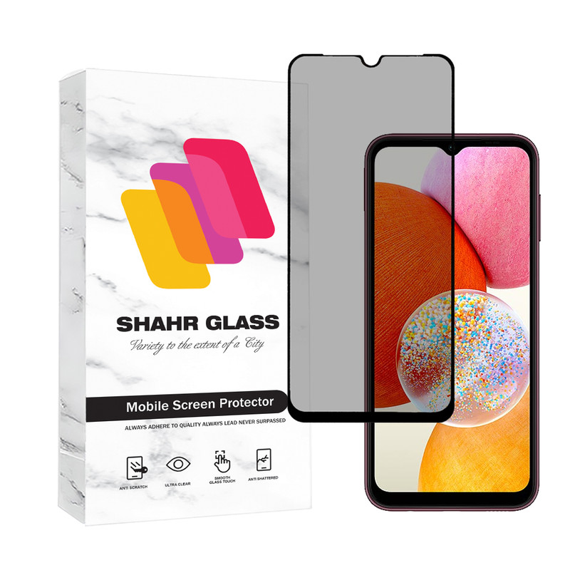محافظ صفحه نمایش حریم شخصی شهر گلس مدل PRIVFULLS مناسب برای گوشی موبایل سامسونگ Galaxy A22 5G / A14 4G / A14 5G